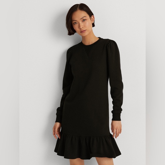 Ralph Lauren Dresses & Skirts - RL Fleece Drop-Waist Sweatshirt Dress/M